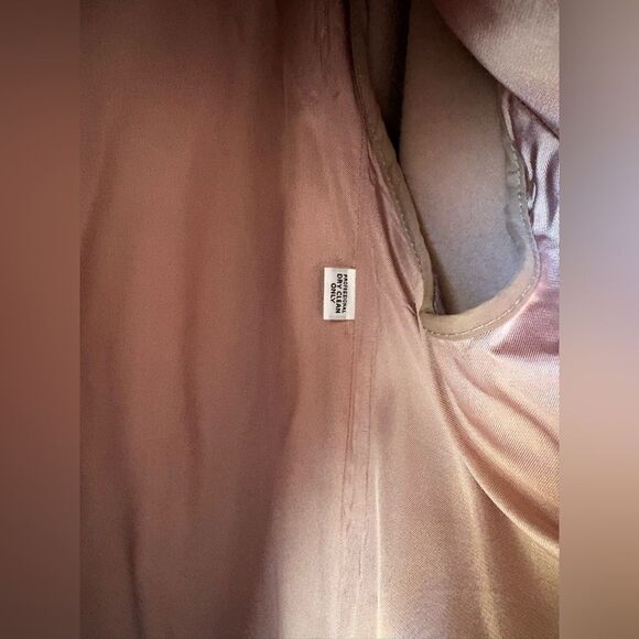 VTG Bonders Dusty Rose Pink Wool Flare Cape - Picture 11 of 16